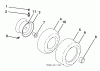 Husqvarna YTH 20K46 (96045000409) - Yard Tractor (2008-12 & After) Ersatzteile Wheels And Tires