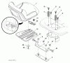 Husqvarna YTH 20K46 (96045000410) - Yard Tractor (2008-12 & After) Ersatzteile Seat Assembly