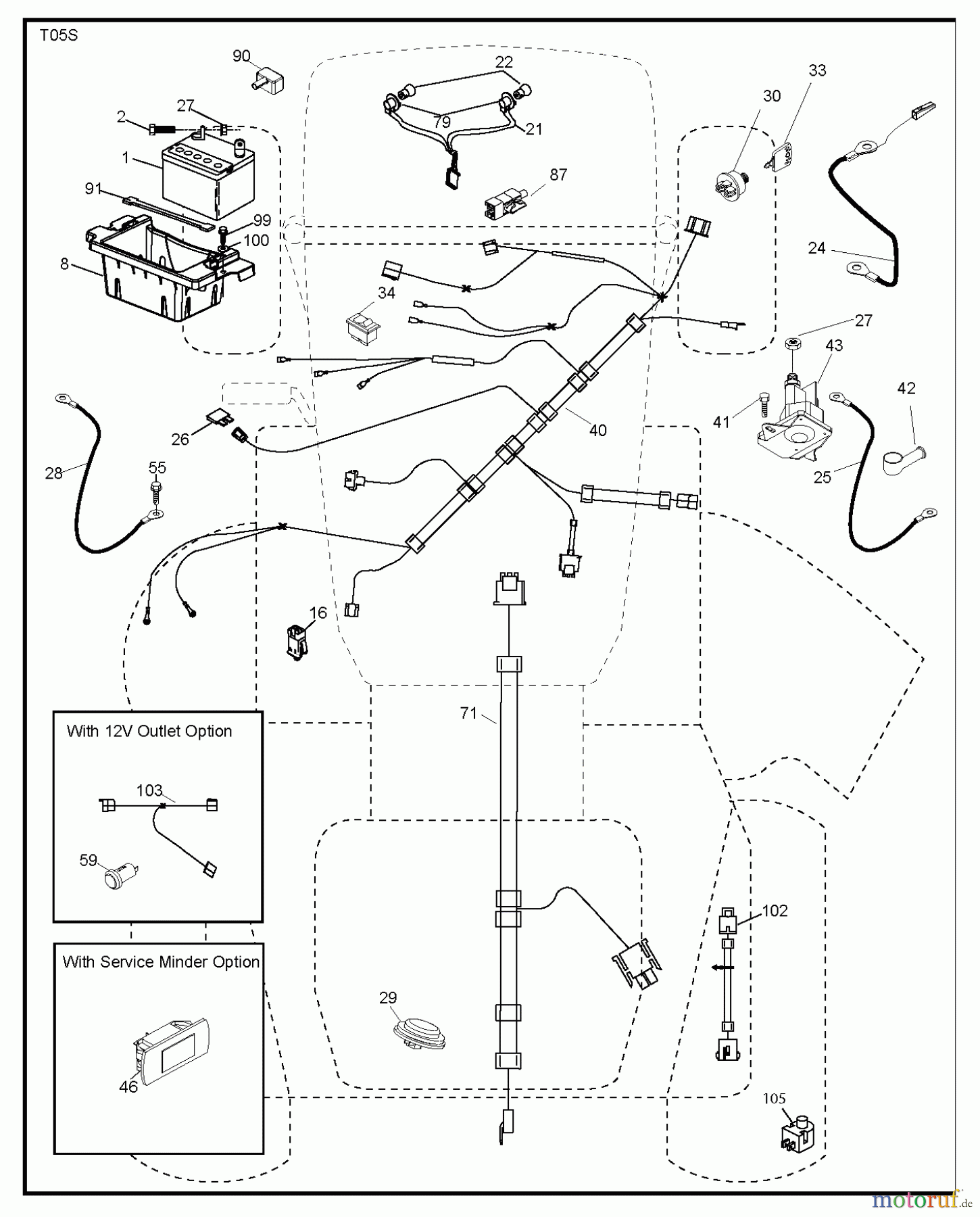 Husqvarna Rasen und Garten Traktoren YTH 2146 (96048004201) - Husqvarna Yard Tractor (2013-04) ELECTRICAL