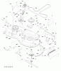 Husqvarna YTH 2146XP (96043005200) - Yard Tractor (2007-12 & After) (California) Ersatzteile Mower Deck