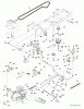 Husqvarna YTH 2148C (954571960) - Yard Tractor (2004-03 & After) Ersatzteile Drive
