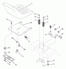 Husqvarna YTH 2148D (954571960) - Yard Tractor (2004-04 & After) Ersatzteile Seat Assembly