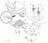 Husqvarna YTH 21K46 (96043008500) - Yard Tractor (2009-08 & After) Ersatzteile Seat Assembly