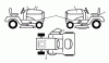 Husqvarna YTH 18K46 (96043014300) - Yard Tractor (2012-08 & After) Ersatzteile DECALS