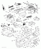 Husqvarna YTH 223T (96041021000) - Yard Tractor (2010-11 & After) Ersatzteile CHASSIS / FRAME