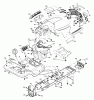 Husqvarna YTH 2242T (917.279181) - Yard Tractor (2006-05 & After) (Sears Craftsman) Ersatzteile Chassis