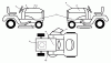 Husqvarna YTH 2242T (917.279181) - Yard Tractor (2006-05 & After) (Sears Craftsman) Ersatzteile Decals
