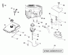 Husqvarna YTH 2242T (917.279181) - Yard Tractor (2006-05 & After) (Sears Craftsman) Ersatzteile Engine