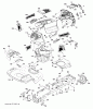 Husqvarna YTH 2242TDRF (96041023701) - Yard Tractor (2011-12 & After) Ersatzteile CHASSIS ENCLOSURES