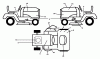 Husqvarna YTH 2242TDRF (96041023702) - Yard Tractor (2012-11 & After) Ersatzteile DECALS