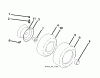 Husqvarna YTH 224T (96041030800) - Yard Tractor (2012-08 & After) Ersatzteile WHEELS TIRES