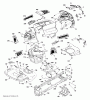 Husqvarna YTH 22K46 (96048004100) - Yard Tractor (2012-10 & After) Ersatzteile CHASSIS ENCLOSURES