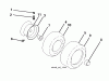 Husqvarna YTH 22K46 (96048004100) - Yard Tractor (2012-10 & After) Ersatzteile WHEELS TIRES
