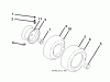 Husqvarna YTH 22V42LS (96043011301) - Yard Tractor (2011-01 & After) Ersatzteile WHEELS TIRES
