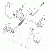 Husqvarna YTH 2042 (96043012103) - Yard Tractor (2011-08 & After) Ersatzteile MOWER LIFT LEVER