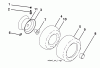 Husqvarna YTH 2348 (96045000502) - Yard Tractor (2008-04 & After) Ersatzteile Wheels and Tires