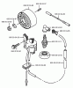 Husqvarna 145 BF - Backpack Blower (1997-07 & After) Ersatzteile Ignition / Flywheel