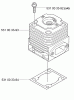 Husqvarna 145 BT - Backpack Blower (2005-08 & After) Ersatzteile Cylinder/Housing #1