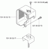 Husqvarna 145 BT - Backpack Blower (2005-08 & After) Ersatzteile Cylinder/Housing #2