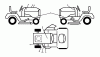Husqvarna YTH 24V54XLS (96043011402) - Yard Tractor (2011-07 & After) Ersatzteile DECALS