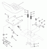 Husqvarna YTH 2548B (954571984) - Yard Tractor (2004-06 & After) Ersatzteile Seat Assembly