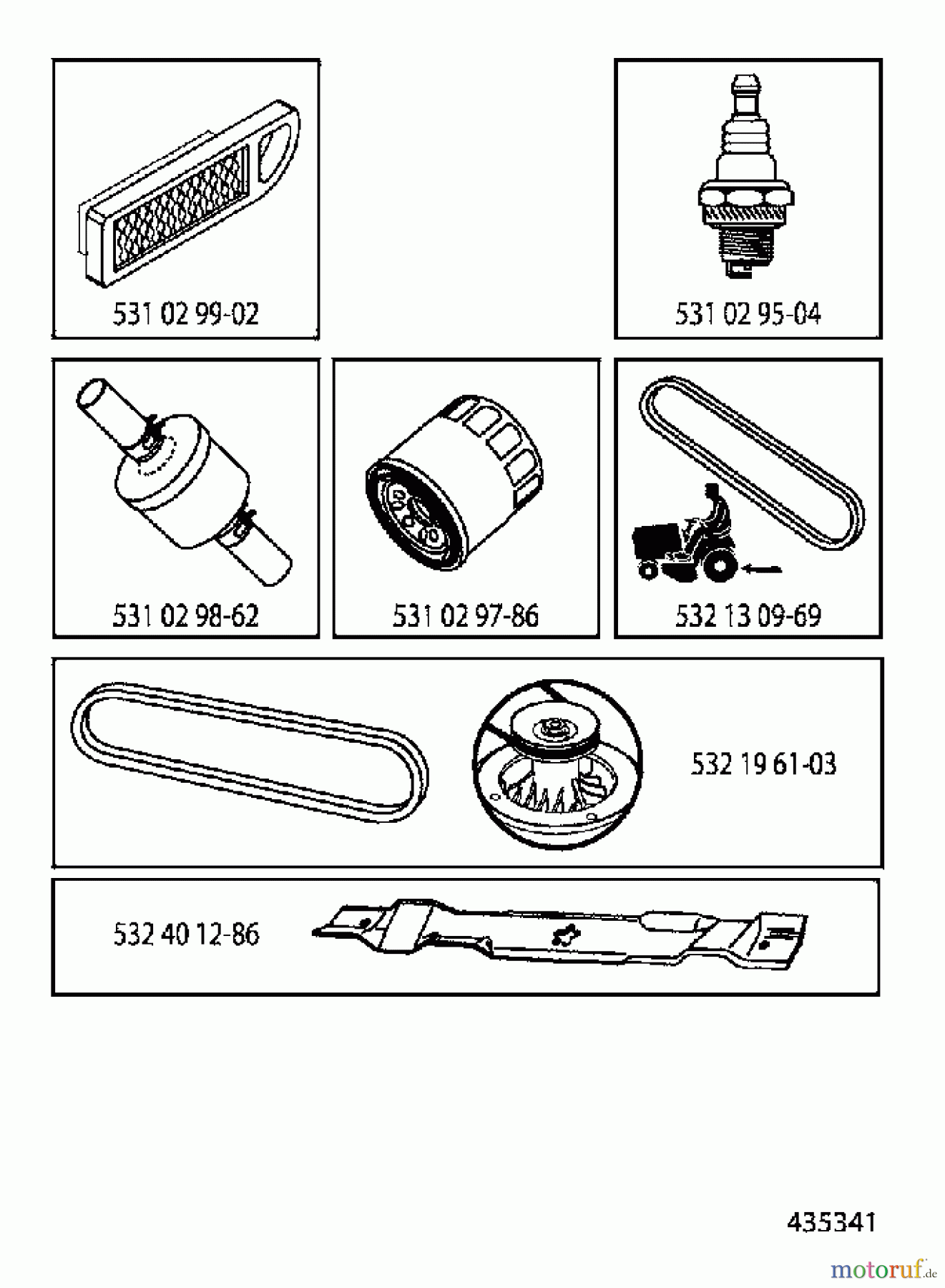 Husqvarna Rasen und Garten Traktoren YTH 2754 (96041022101) - Husqvarna Yard Tractor (2012-12 & After) FREQUENTLY USED PARTS