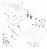 Husqvarna YTKH 1848XPA (954568489) - Yard Tractor (2003-11 & After) Ersatzteile Seat Assembly