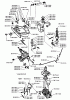 Husqvarna Rider 1200 - Rear-Engine Rider (1995-03 to 1996-07) Ersatzteile Frame, Steering And Ignition Assembly