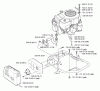 Husqvarna Rider 155 - Rear-Engine Rider (2006-01 & After) Ersatzteile Engine