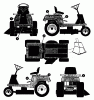 Husqvarna Rider 800 - Rear-Engine Rider (1993-04 & After) Ersatzteile Decals Decorative