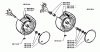 Husqvarna Rider 850 12 5K - Swedish Rider (1991-01 & After) Ersatzteile Wheel Assembly