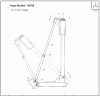 Husqvarna DS700 (504625401) - Drill Stand (2007-12 & After) Ersatzteile Angel Bracket