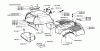 Husqvarna Rider 850 8 - Swedish Rider (1990-02 & After) Ersatzteile Upper Deck Assembly