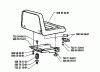 Husqvarna Rider 970 12 S - Swedish Rider (1992-03 to 1993-04) Ersatzteile Seat Assembly
