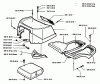 Husqvarna Rider 970 12 - Swedish Rider (1993-05 to 1994-02) Ersatzteile Engine Cover Assembly