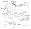 Husqvarna Rider Pro 15 - Rear-Engine Rider (2003-01 & After) Ersatzteile Covers/Foot Trays