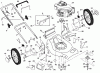 Husqvarna 5521 CHA (954223234) - Walk-Behind Mower (2003-06 & After) Ersatzteile Walk Mower 5521CH A Repair Parts (A)