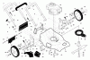 Husqvarna 5521 CHV (96143000101) - Walk-Behind Mower (2005-01 & After) Ersatzteile Handle & Deck Assembly