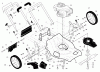 Husqvarna 5521 CHVX (96143002701) - Walk-Behind Mower (2007-03 & After) Ersatzteile Repair Parts #1