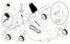 Husqvarna 5521 RS (96143000203) - Walk-Behind Mower (2006-02 & After) Ersatzteile Drive Assembly