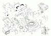 Husqvarna 5521 RSD (954223470) - Walk-Behind Mower (2004-07 & After) Ersatzteile Handle & Deck Assembly