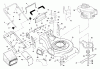Husqvarna 5521 RSE (954223470) - Walk-Behind Mower (2004-07 & After) Ersatzteile Handle & Deck Assembly