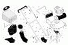 Husqvarna 55R21 HVL (96145000100) - Walk-Behind Mower (2004-11 & After) Ersatzteile Handle & Deck Assembly