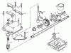 Husqvarna 56 HS (954140039A) - Walk-Behind Mower (1996-10 & After) Ersatzteile Gear Case Assembly P/N 702511