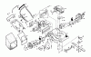 Husqvarna 56 SF (954140035A) - Walk-Behind Mower (1996-10 & After) Ersatzteile Handle & Deck Assembly