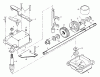 Husqvarna 56 SFE (954065401C) - Walk-Behind Mower (1995-04 & After) Ersatzteile Gear Case Assembly P/N 532702510 - 53702511