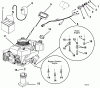 Husqvarna 580 RSW (601100022) - Walk-Behind Mower (2000-03 to 2000-10) Ersatzteile Engine & Electrical