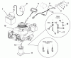Husqvarna 580 R (601100024) - Walk-Behind Mower (2000-11 to 2001-05) Ersatzteile Engine And Electrical
