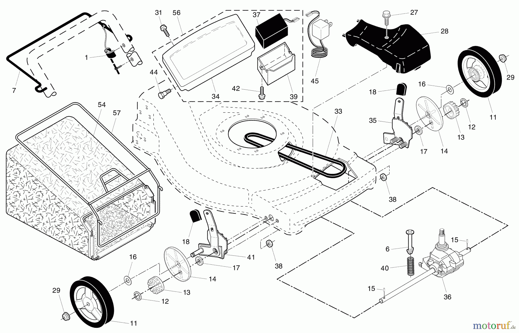 Husqvarna Rasenmäher 62522 FE (96143004400) - Husqvarna Walk-Behind Mower (2009-01 & After) Repair Parts #2