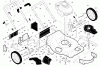 Husqvarna 62522 SH (96143000906) - Walk-Behind Mower (2007-05 & After) Ersatzteile Handle & Deck Assembly